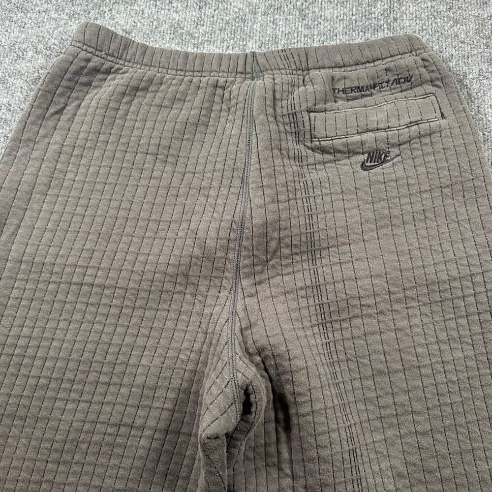 Nike Medium Sportswear Therma-FIT ADV Tech Fleece Pants Joggers Gray Wide Leg - Picture 5 of 10